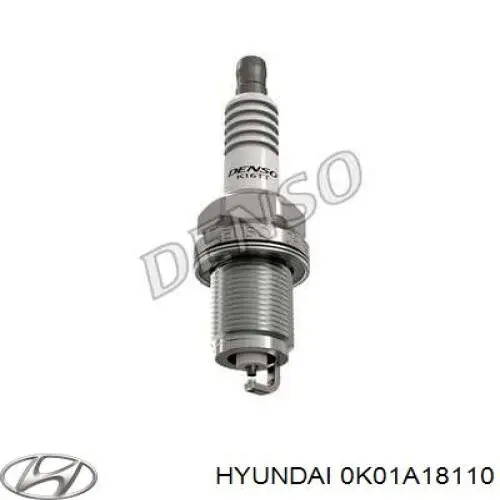 Свічки запалювання 0K01A18110 Hyundai/Kia