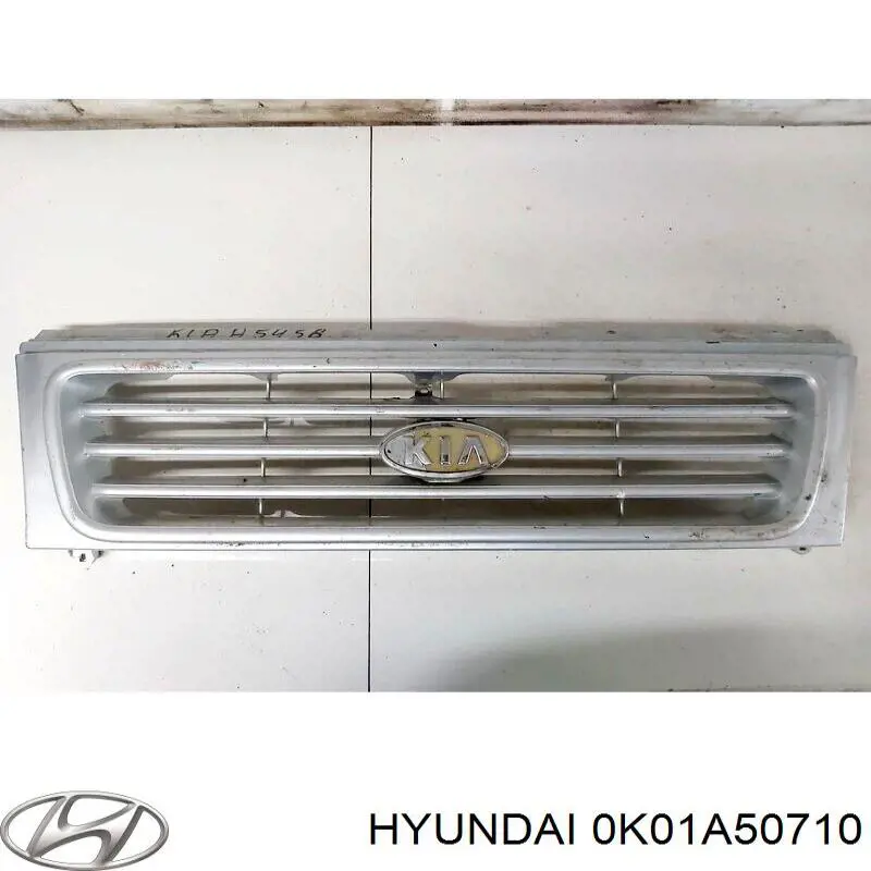 0K01A507105L Hyundai/Kia решітка радіатора