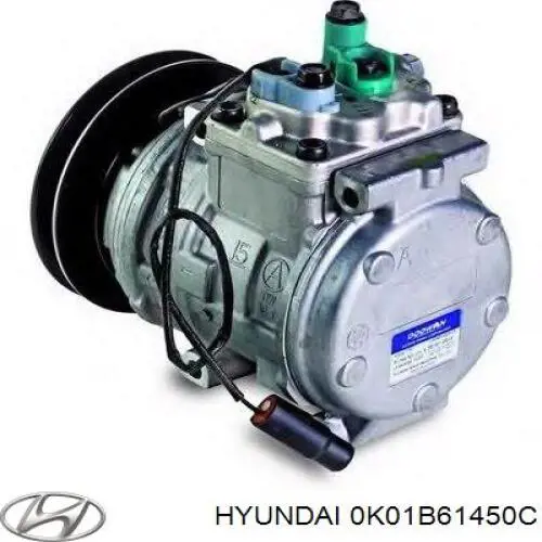 Компресор системи кондиціювання Hyundai/Kia 0K01B61450C ціна, від 127.12 USD