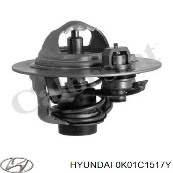 Купити 0K01C1517Y Hyundai/Kia Термостат в корпусі