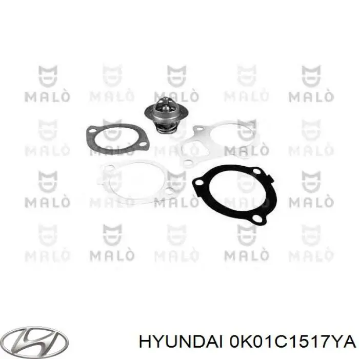 Автомобільний термостат Hyundai/Kia 0K01C1517YA ціна, від 6.93 USD