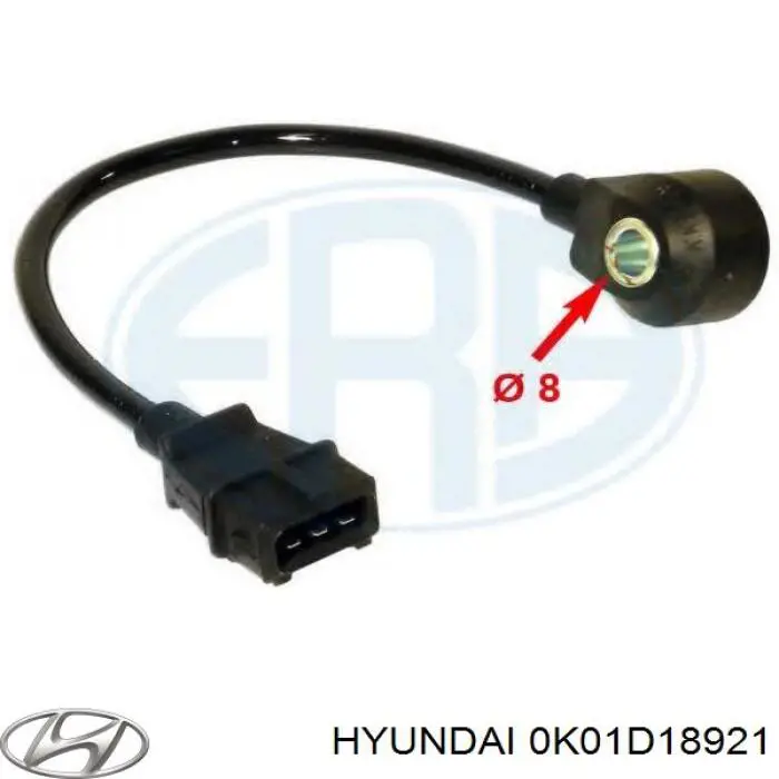 0K01D18921 Hyundai/Kia датчик детонації