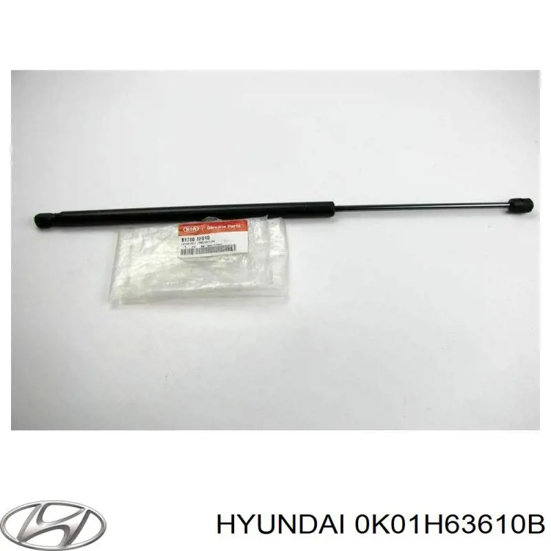 Амортизатор двері задньої Hyundai/Kia 0K01H63610B ціна, від 7.80 USD
