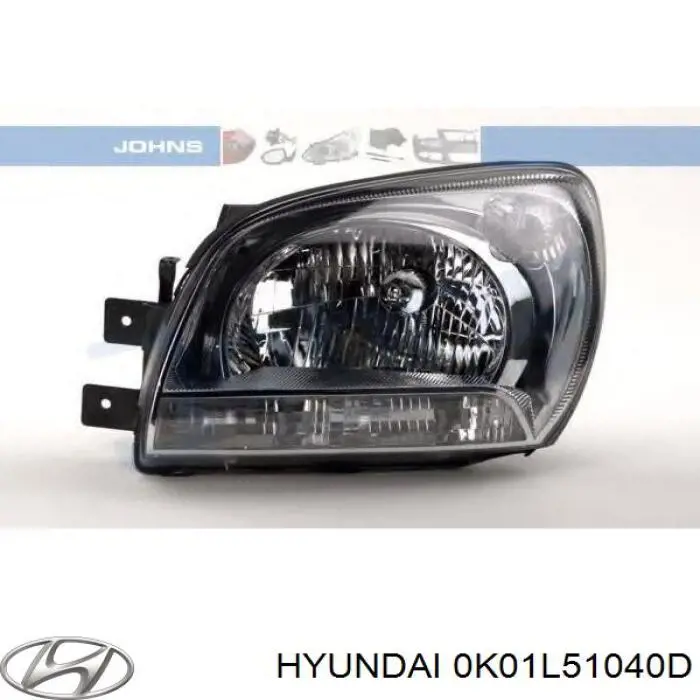 0K01L51040D Hyundai/Kia фара ліва