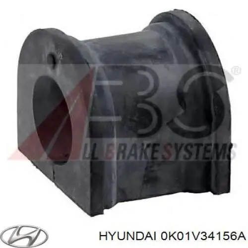 Подушка стабілізатора Hyundai/Kia 0K01V34156A ціна, від 1.68 USD
