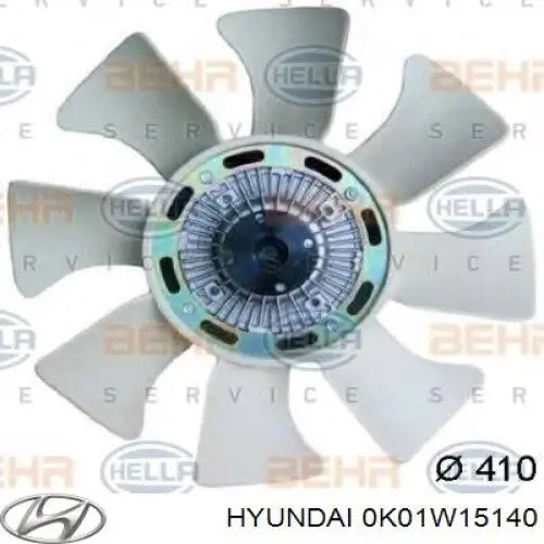В'язкова муфта вентилятора Parts-Mall PXNFB010 ціна, від 44.66 USD