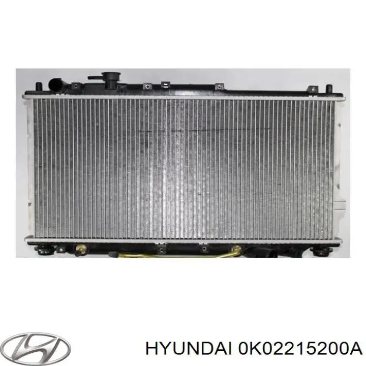 0K02215200A Hyundai/Kia радіатор охолодження двигуна