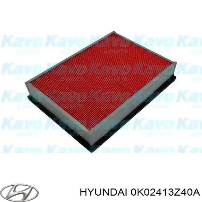 0K02413Z40A Hyundai/Kia Повітряний фільтр двигуна