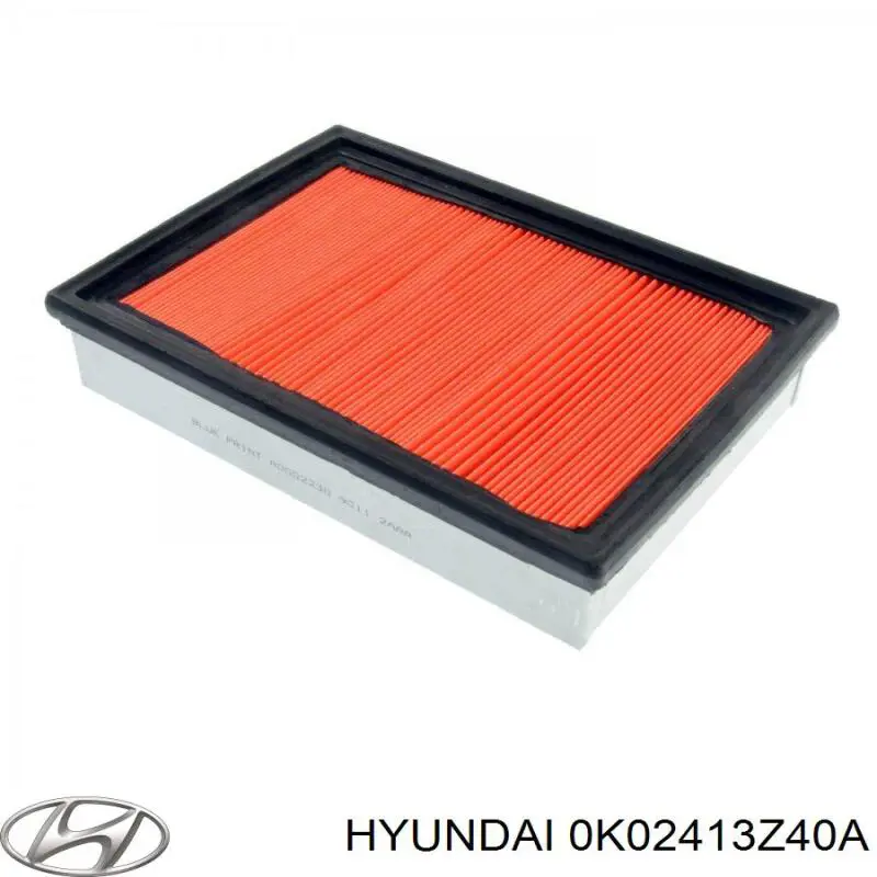 0K02413Z40A Hyundai/Kia Повітряний фільтр двигуна