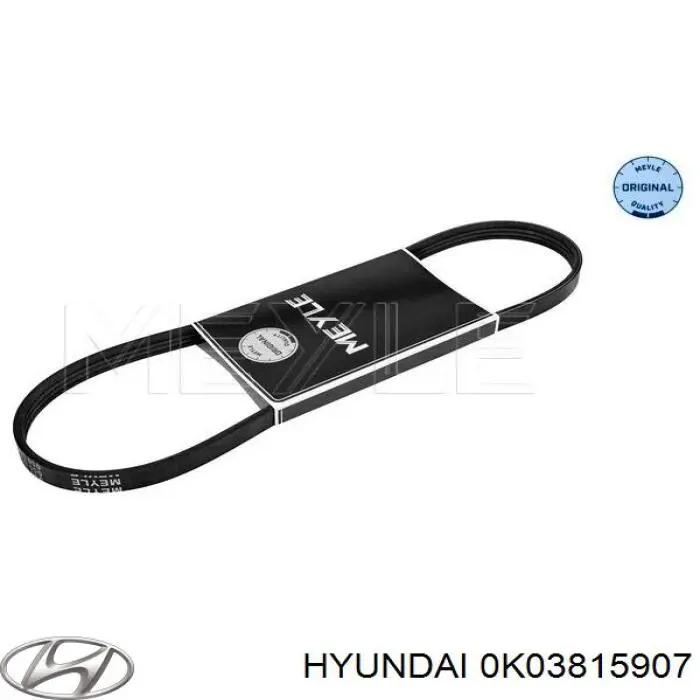 Купити 0K03815907 Hyundai/Kia Ремінь генератора