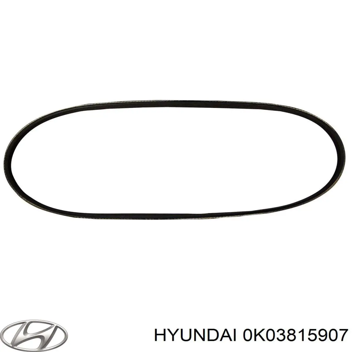 Клиновий ремінь Hyundai/Kia 0K03815907 ціна, від 5.48 USD