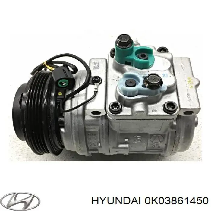 Компресор кондиціонера 0K03861450 Hyundai/Kia
