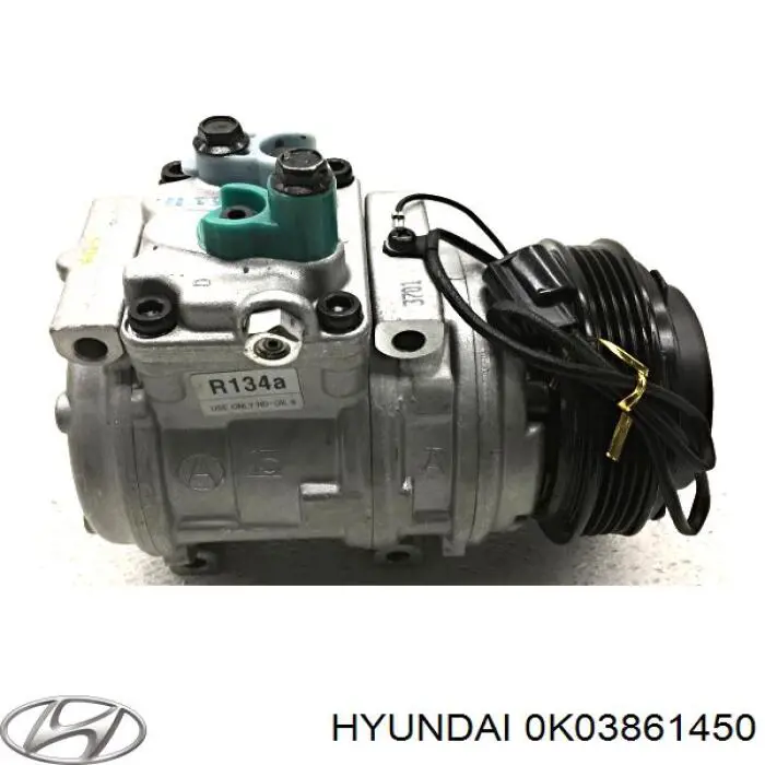 Компресор кондиціонера 0K03861450 Hyundai/Kia