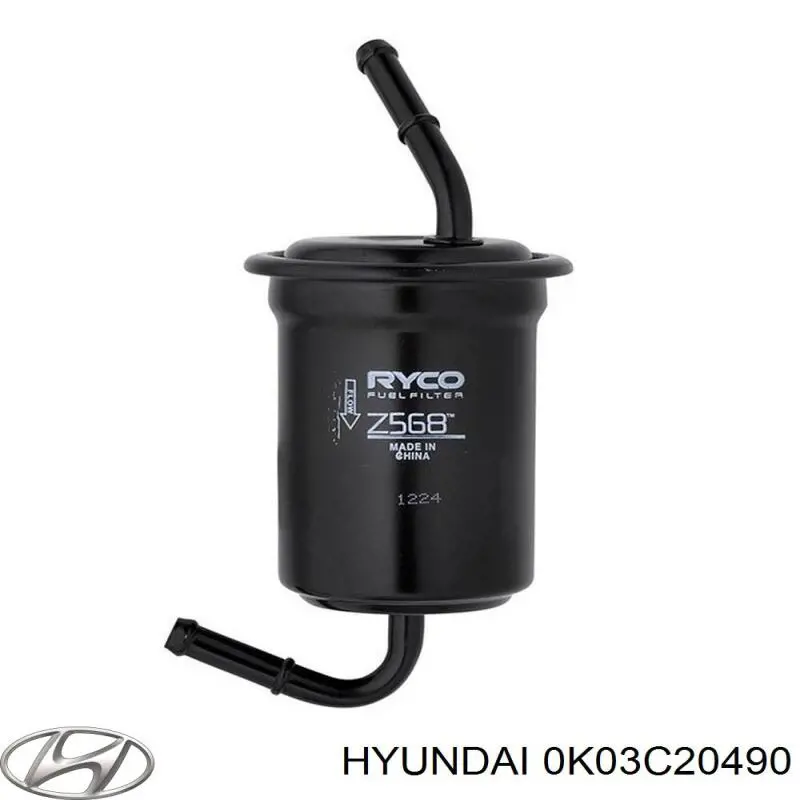 Фільтр тонкого очищення палива Hyundai/Kia 0K03C20490 ціна, від 4.88 USD