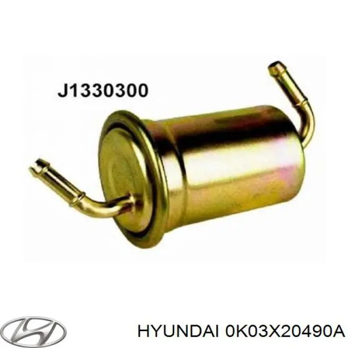 Паливний фільтр 0K03X20490A Hyundai/Kia