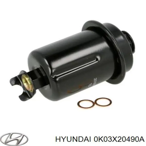 Купити 0K03X20490A Hyundai/Kia Фільтр-відстійник палива грубої очистки