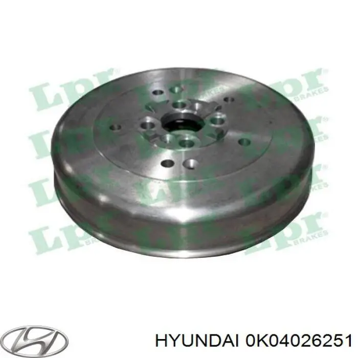 Купити 0K04026251 Hyundai/Kia Барабан гальмівний задній
