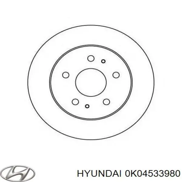 Супорт гальмівний передній правий Hyundai/Kia 0K04533980 ціна, від 70.95 USD
