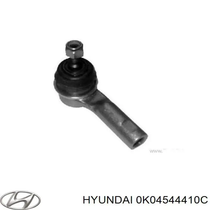 Трос ручного гальма задній, правий 0K04544410C Hyundai/Kia