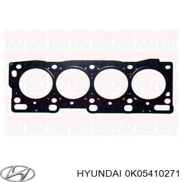 0K05410271 Hyundai/Kia прокладка головки блока циліндрів (гбц)