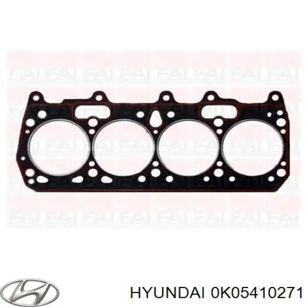 RF7110271 Mazda Прокладка під головку