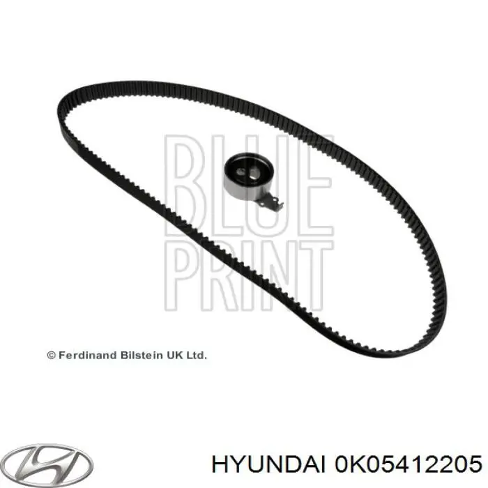 Зубчастий ремінь Hyundai/Kia 0K05412205 ціна, від 16.47 USD