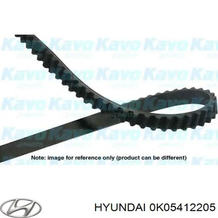 Купити 0K05412205 Hyundai/Kia Ремінь газорозподільного механізму
