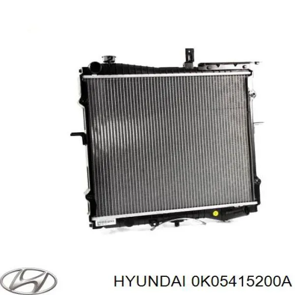 Купити 0K05415200A Hyundai/Kia Радіатор двигуна