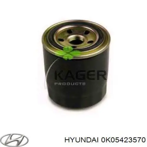 Фільтр тонкого очищення палива Hyundai/Kia 0K05423570 ціна, від 7.62 USD