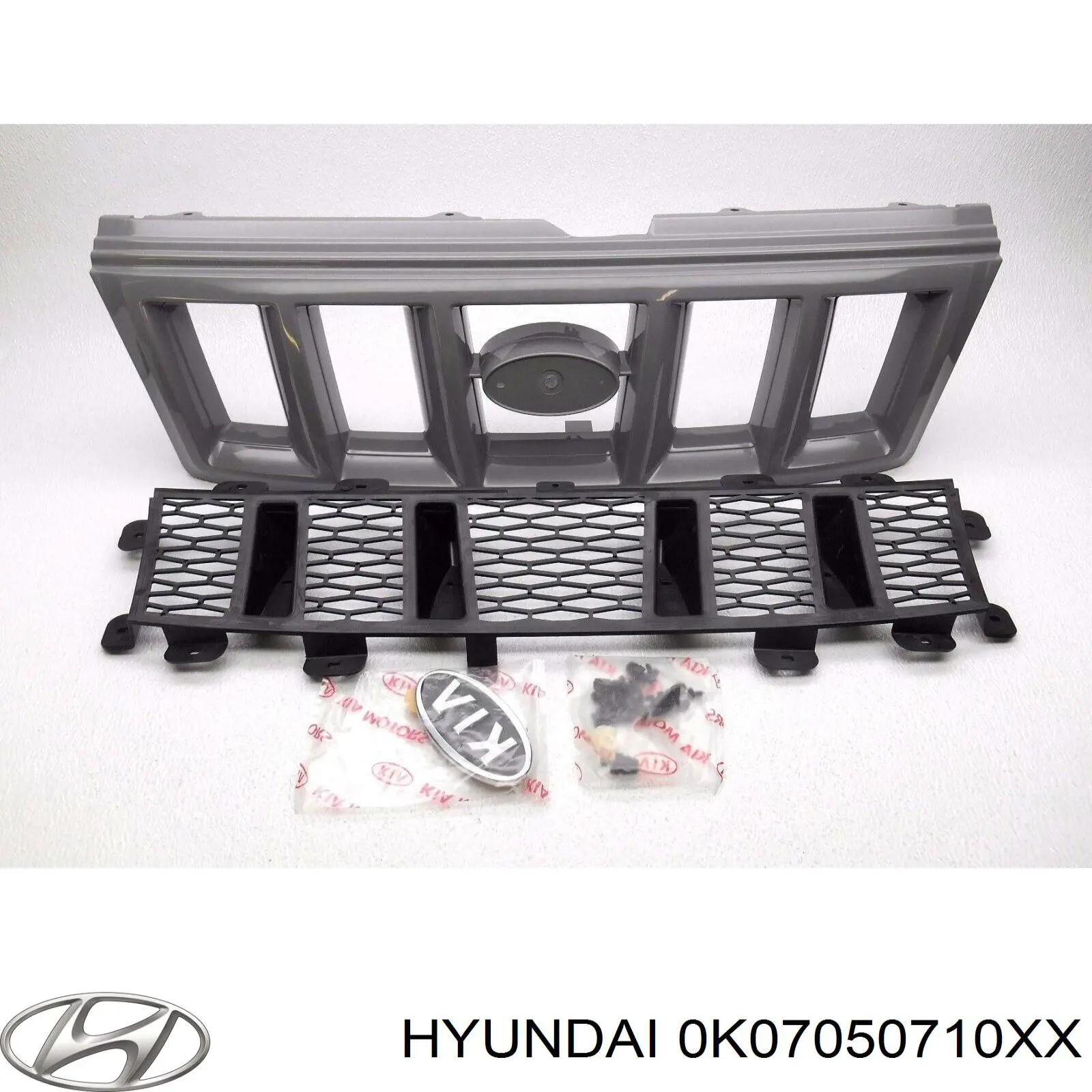 Купити 0K07050710XX Hyundai/Kia Захисна решітка радіатора