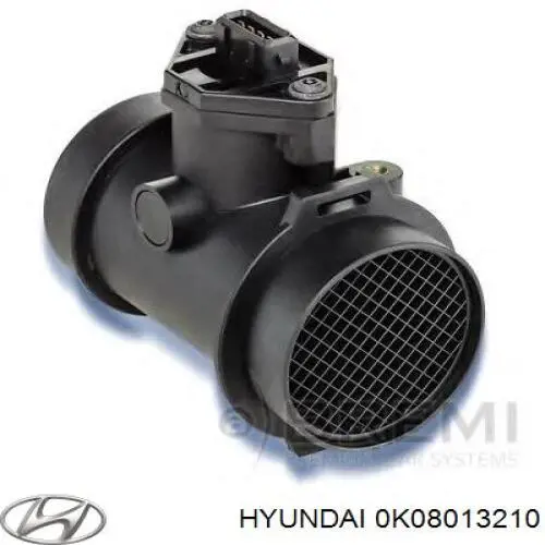 Датчик масової витрати повітря Hyundai/Kia 0K08013210 ціна, від 48.92 USD