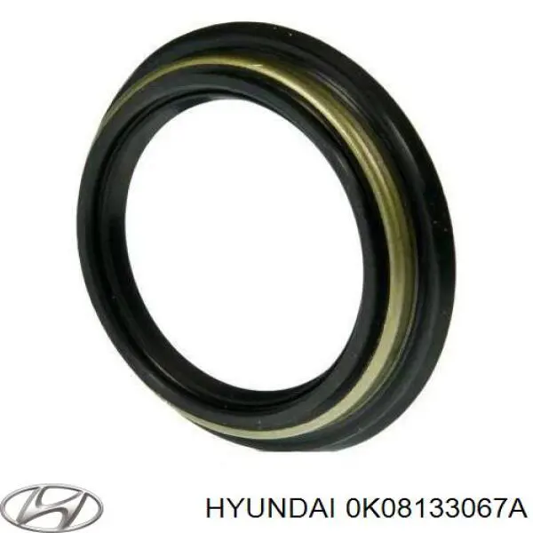 Сальник передньої маточини Hyundai/Kia 0K08133067A ціна, від 5.19 USD