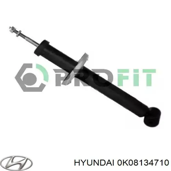 Амортизатор передній, правий Hyundai/Kia 0K08134710 ціна, від 37.61 USD