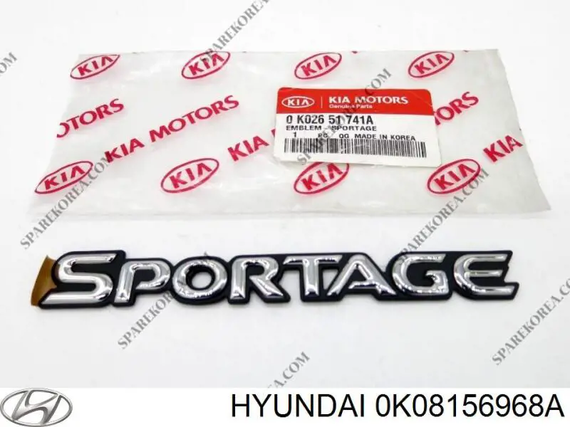  Hyundai/Kia 0K08156968A ціна, від 18.11 USD