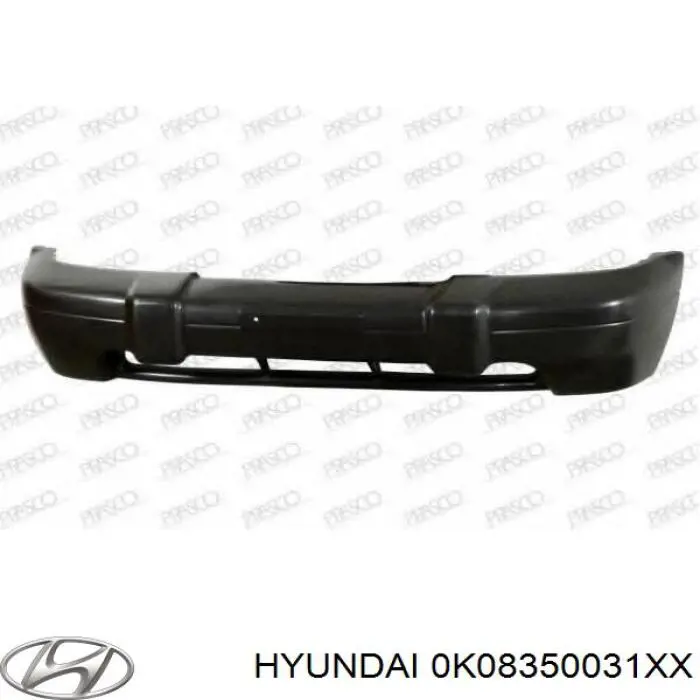 Купити 0K08350031XX Hyundai/Kia Буфер (бампер) передній