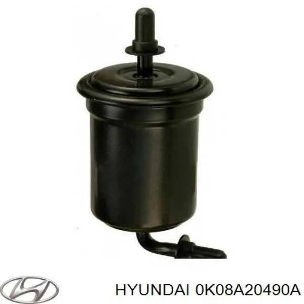 0K08A20490A Hyundai/Kia фільтр паливний