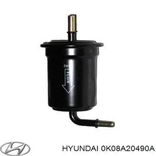 Фільтр тонкого очищення палива Hyundai/Kia 0K08A20490A ціна, від 3.80 USD