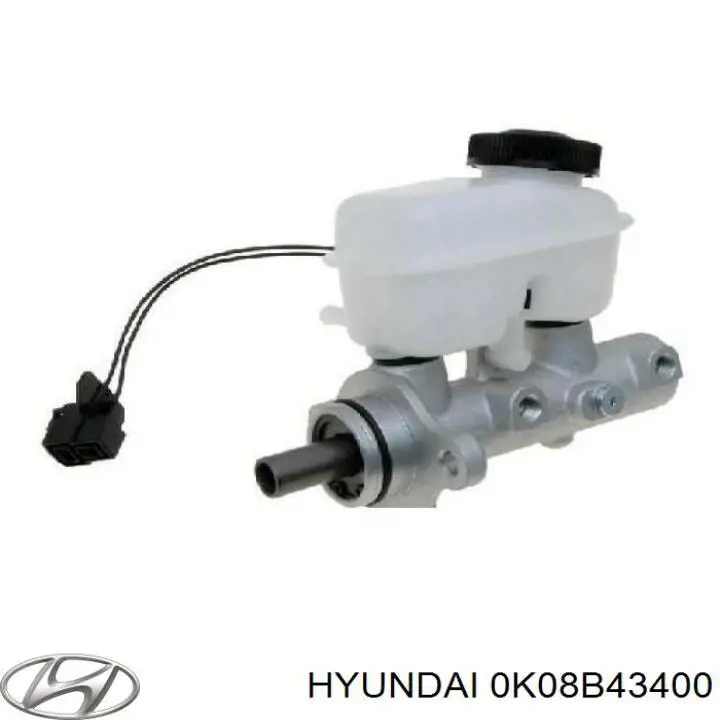 Циліндр головний гальма (Гідротормоз) Hyundai/Kia 0K08B43400 ціна, від 93.69 USD