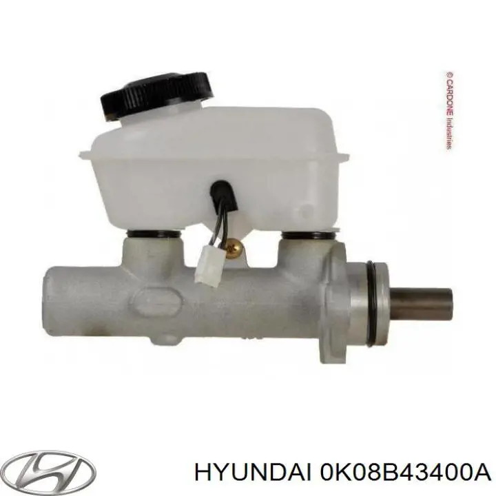 Циліндр головний гальма (Гідротормоз) Hyundai/Kia 0K08B43400A ціна, від 93.69 USD