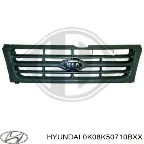 Облицювання радіатора Hyundai/Kia 0K08K50710BXX ціна, від 82.69 USD