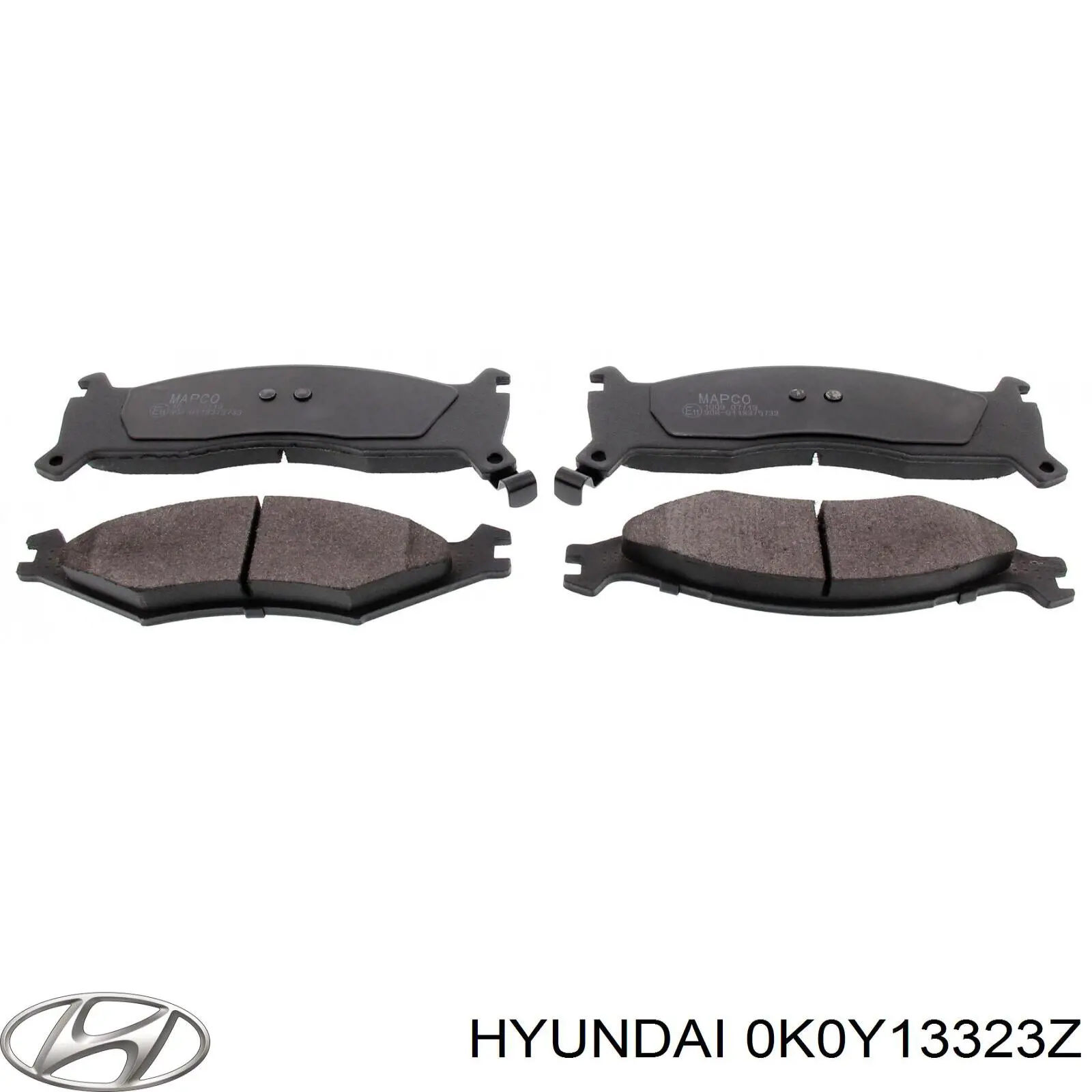 Тормозні колодки Hyundai/Kia 0K0Y13323Z