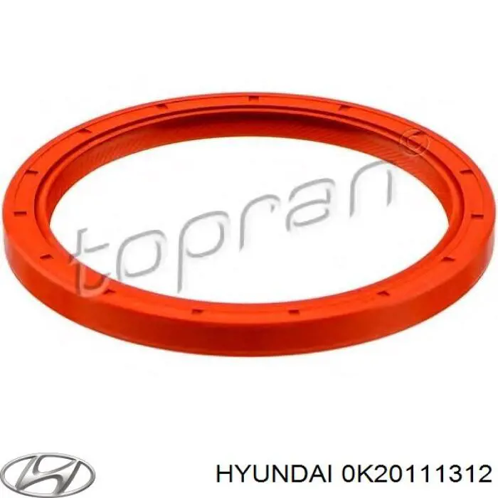 Купити 0K20111312 Hyundai/Kia Сальник колінвала задній