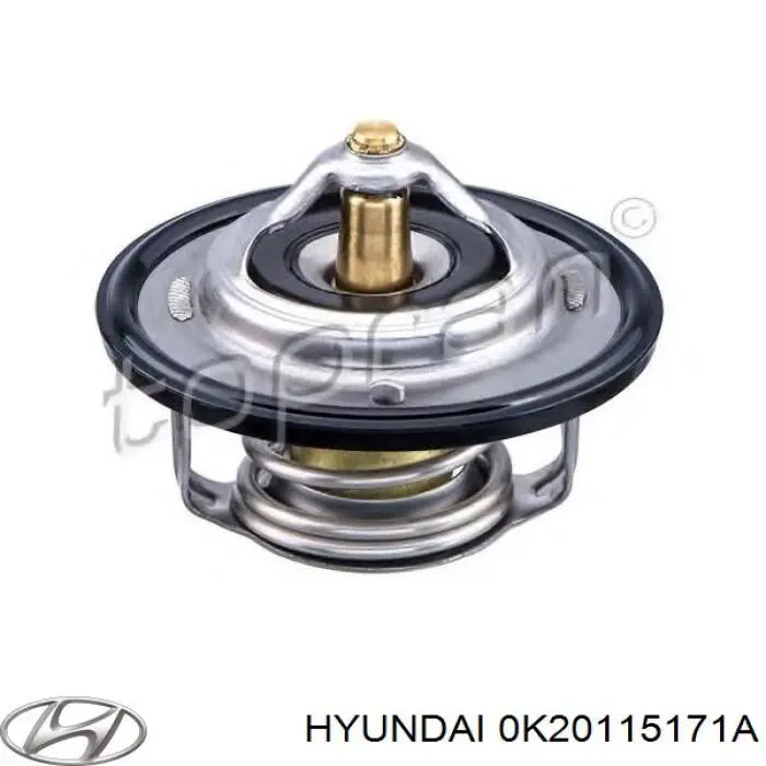 Автомобільний термостат Hyundai/Kia 0K20115171A ціна, від 6.25 USD