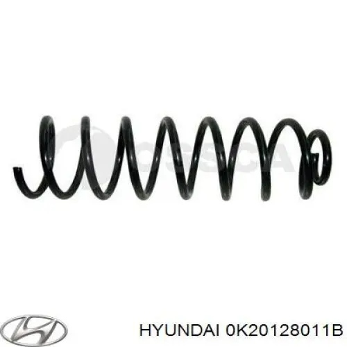 Пружина задня Hyundai/Kia 0K20128011B ціна, від 32.09 USD