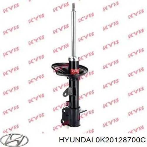 0K20128700C Hyundai/Kia амортизатор задній