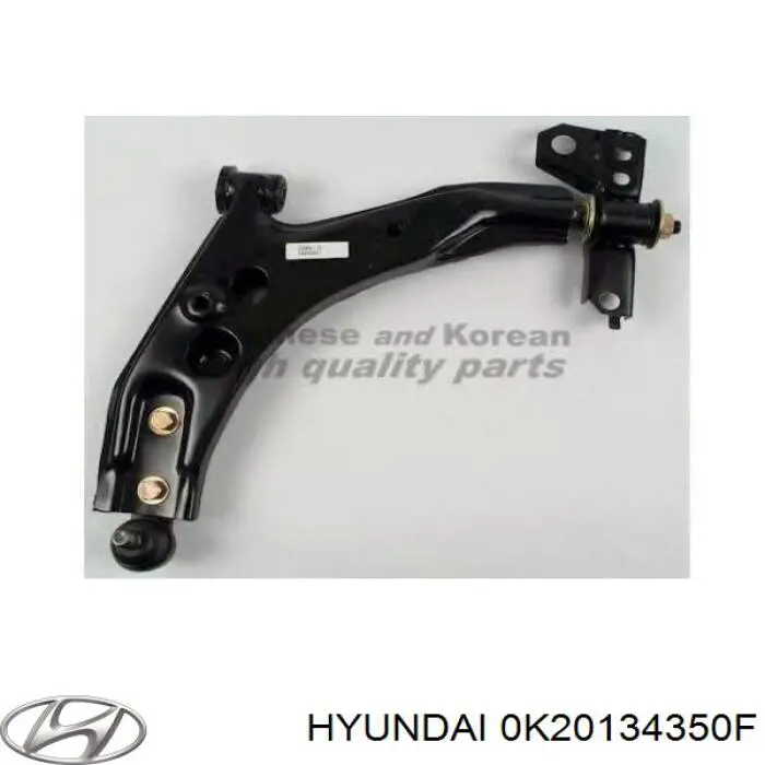 0K20134350F Hyundai/Kia Поперечний важіль