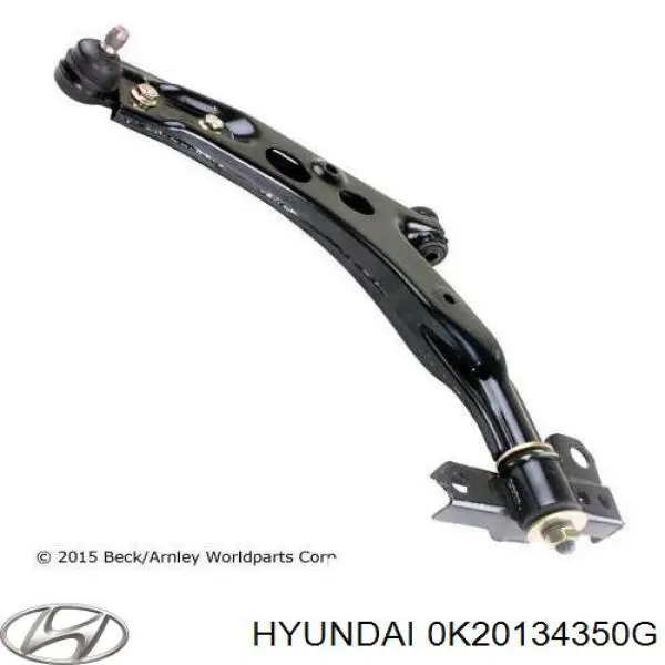 Важіль передній лівий Hyundai/Kia 0K20134350G ціна, від 74.32 USD