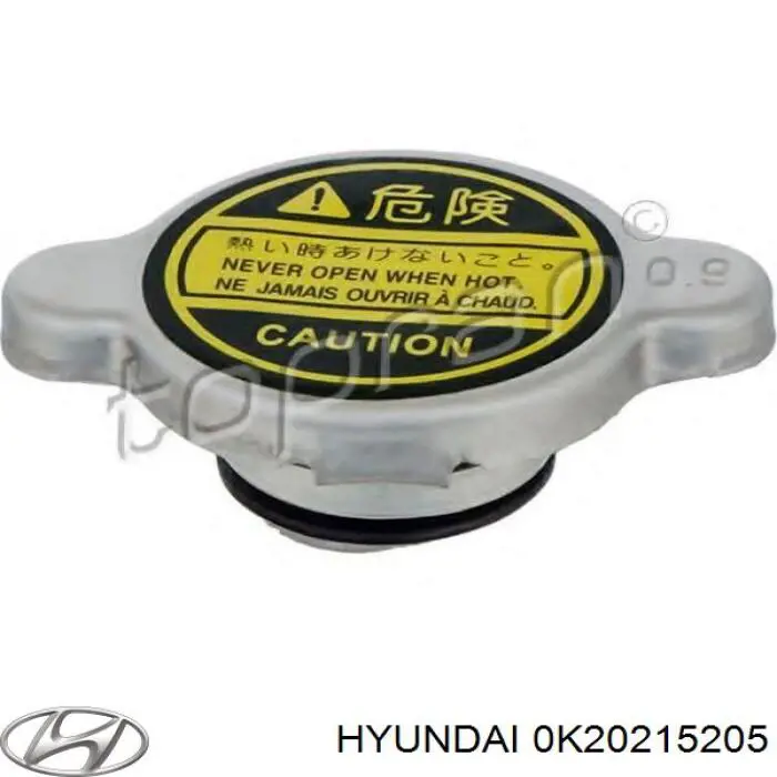 0K20215205 Hyundai/Kia кришка/пробка радіатора