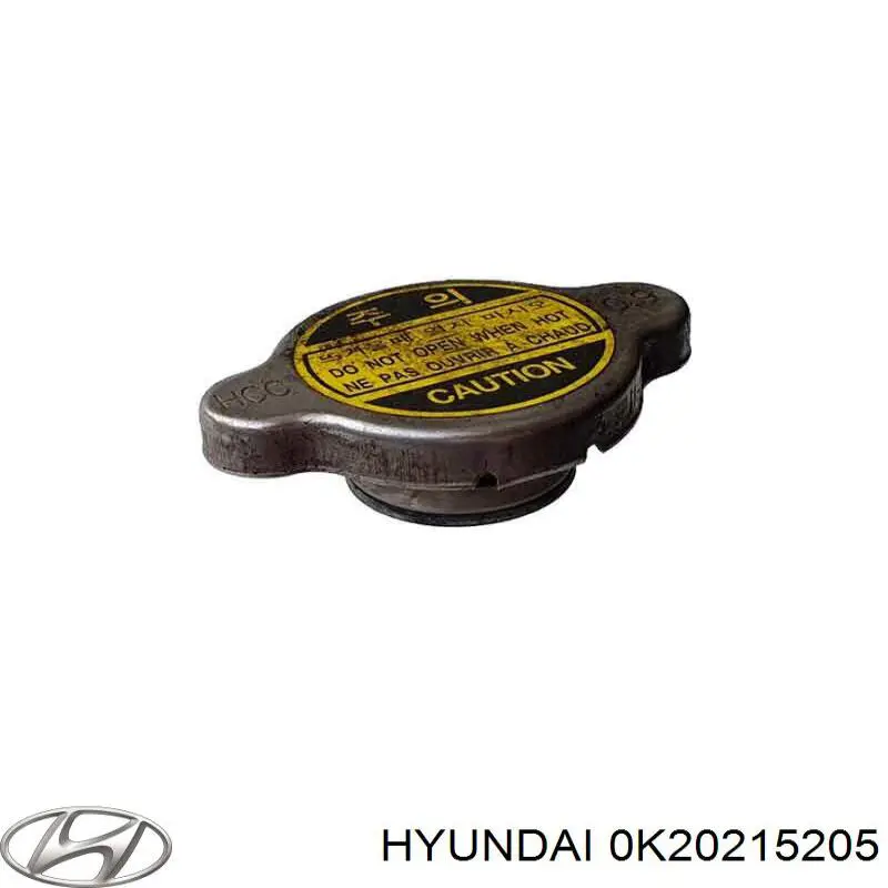 0K20215205 Hyundai/Kia Кришка / пробка радіатора