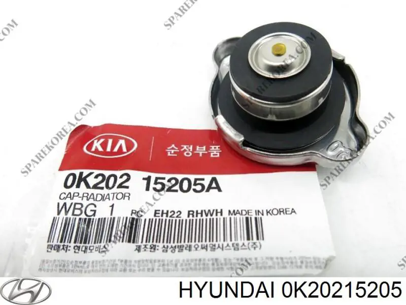 Кришка радіатора 0K20215205 Hyundai/Kia